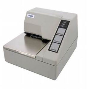 Epson TM U295,Printer slip,Dot Matrix Printing, variable character sizes,speed:21 lps,1 year
